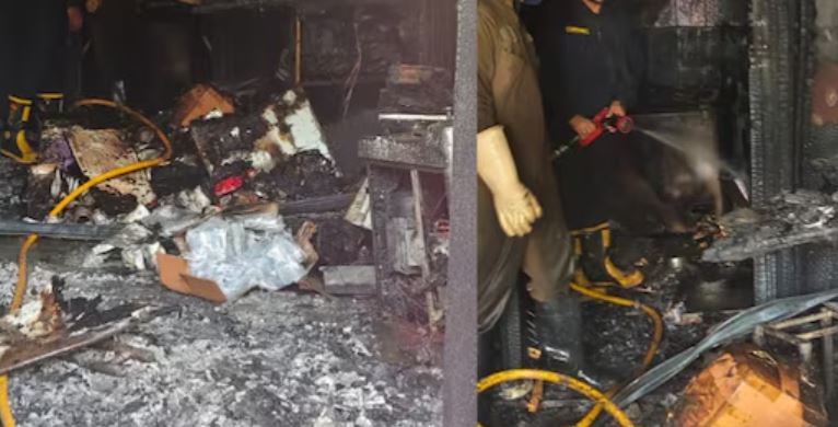 Fire Breaks Out At Restaurant