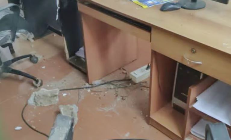 Panchayat Employee Injured