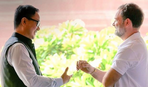 Rahul Gandhi And Kiren Rijiju