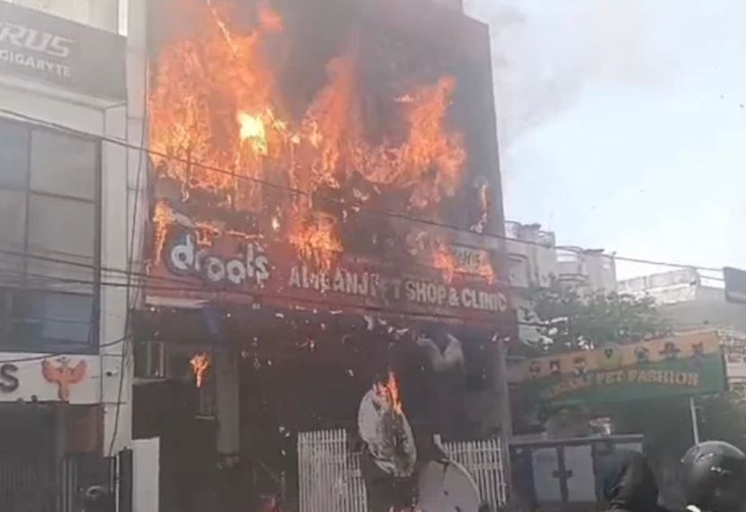 Fire at Lucknow coaching centre
