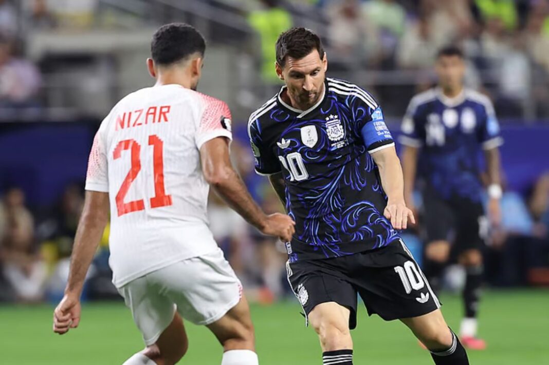 Argentina beats Jordan