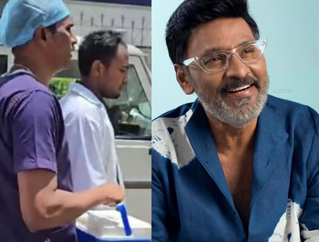 Actor Bhagyaraj donates eyes