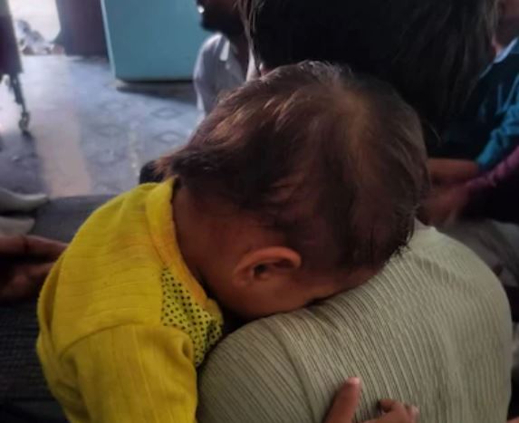 Toddler allegedly loses eyesight