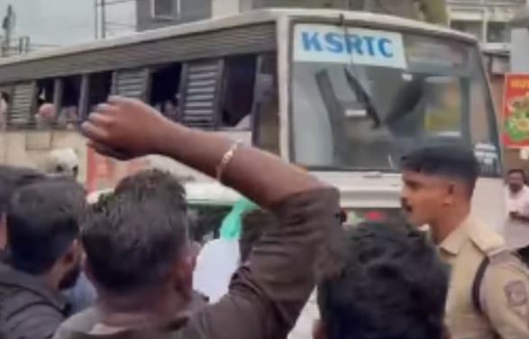 Private bus strike