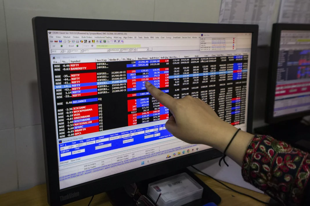 Stock markets fall early trade