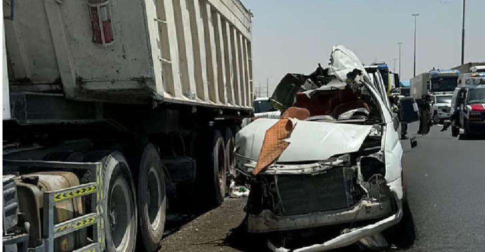 Dubai Emirates Road accident
