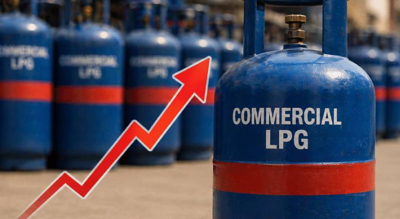 Commercial LPG cylinder price hike