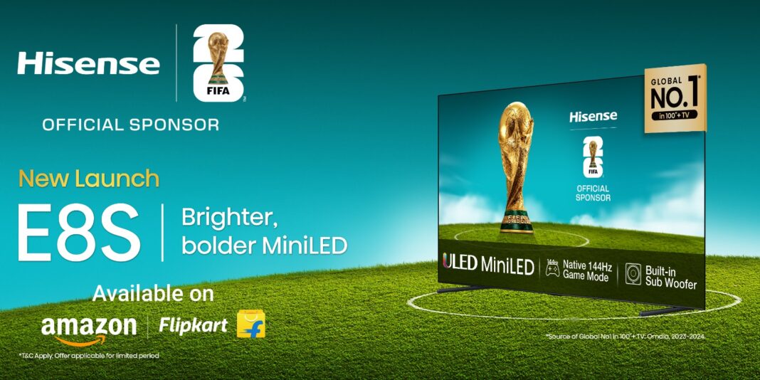 Hisense E8S Mini LED TV price India