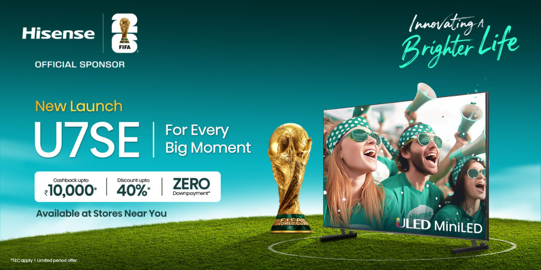 Hisense U7SE Mini LED TV launch India price