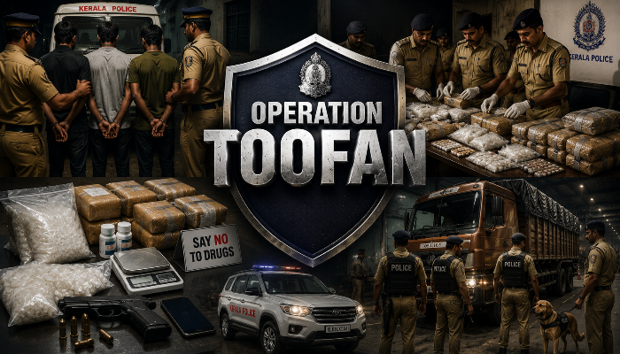Operation Toofan Kerala police
