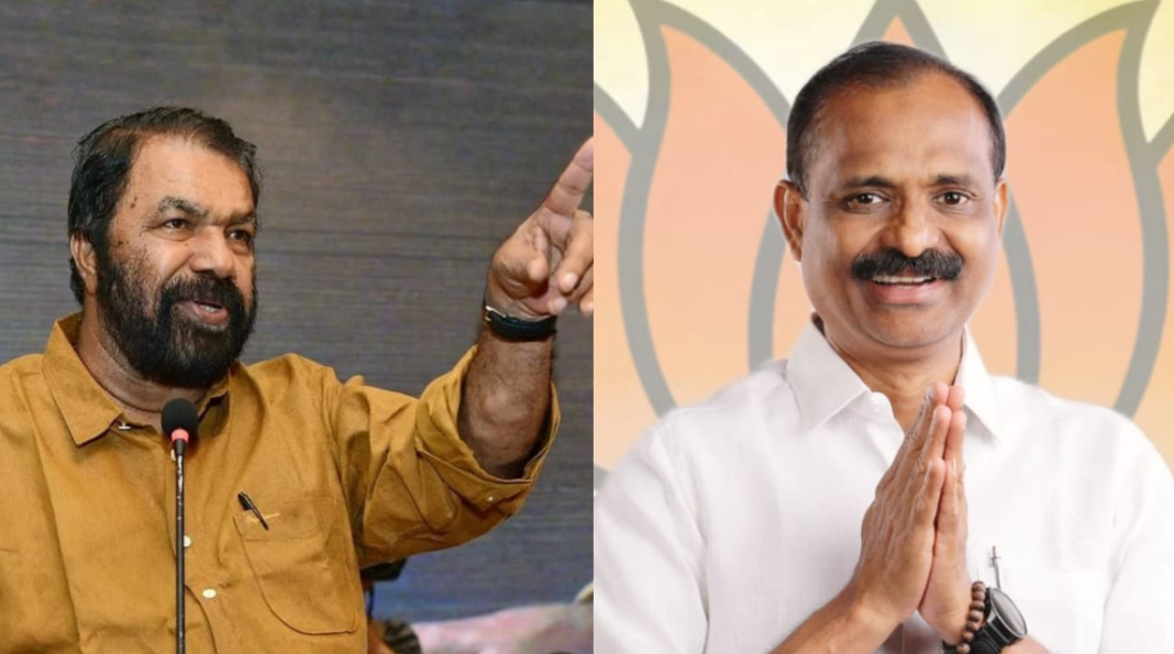 Mayor VV Rajesh V Sivankutty