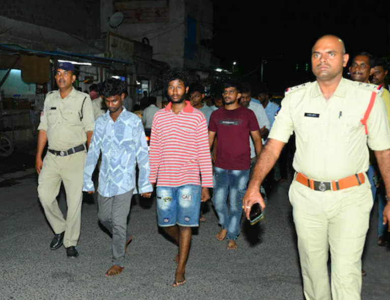 RCB Fans Arrested Public Property Damage
