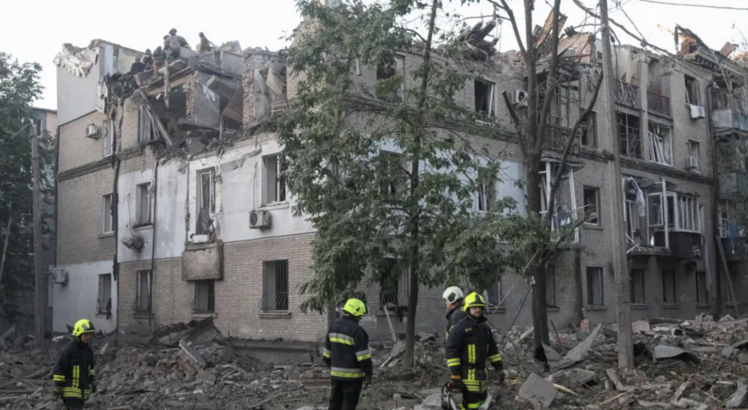 Russia Massive Missile Drone Attacks Ukraine