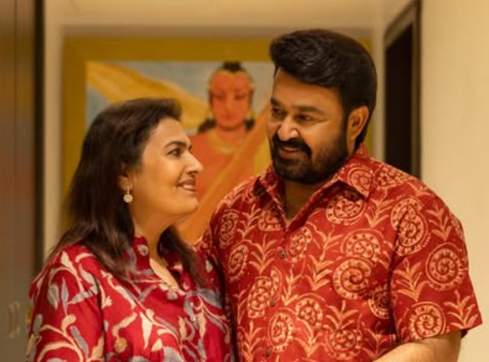 Actor Mohanlal birthday wishes to wife Suchitra