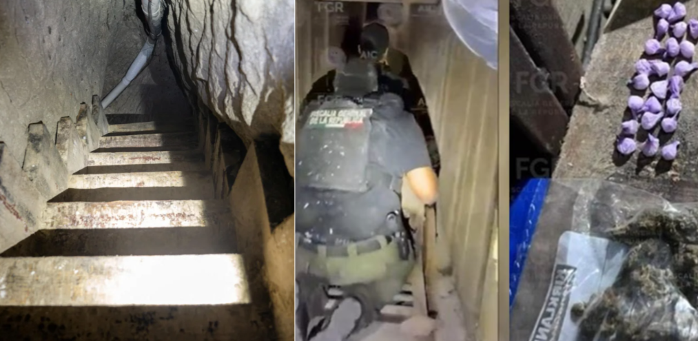 US Mexico Border Secret Drug Tunnel