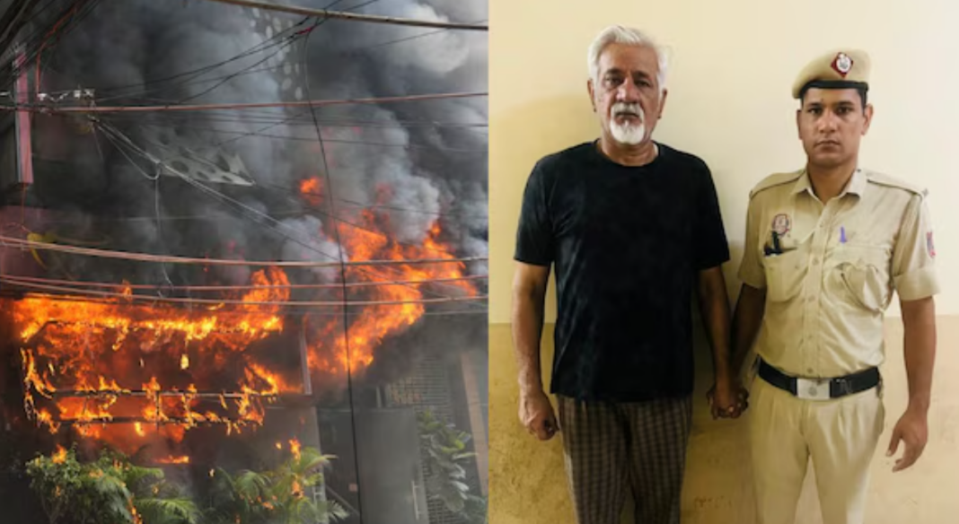 Delhi Malviya Nagar Hotel Fire Accident