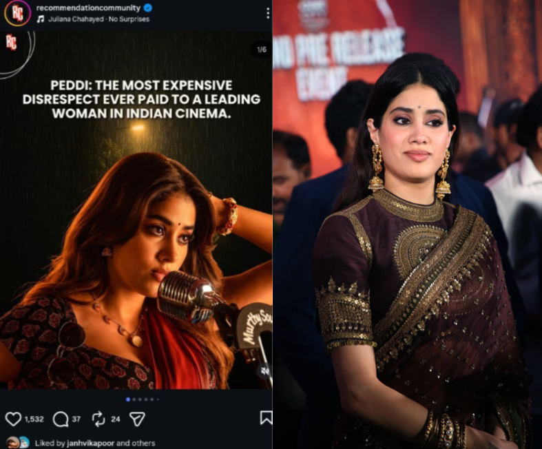 Janhvi Kapoor Peddi Film Criticism
