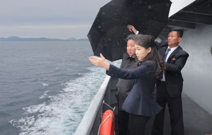 Kim Jong Un Destroyer Naval Test