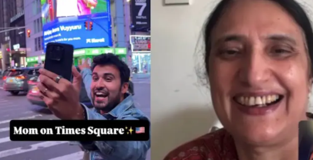 Indian Techie Surprises Mother