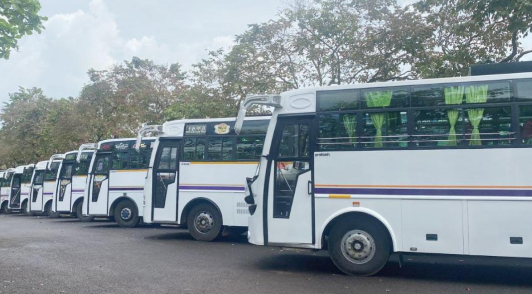 Kerala Tourist Bus Colour Rule Change