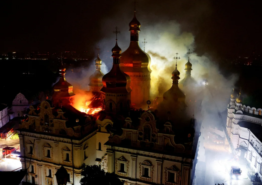 Russian Air Strikes Ukraine