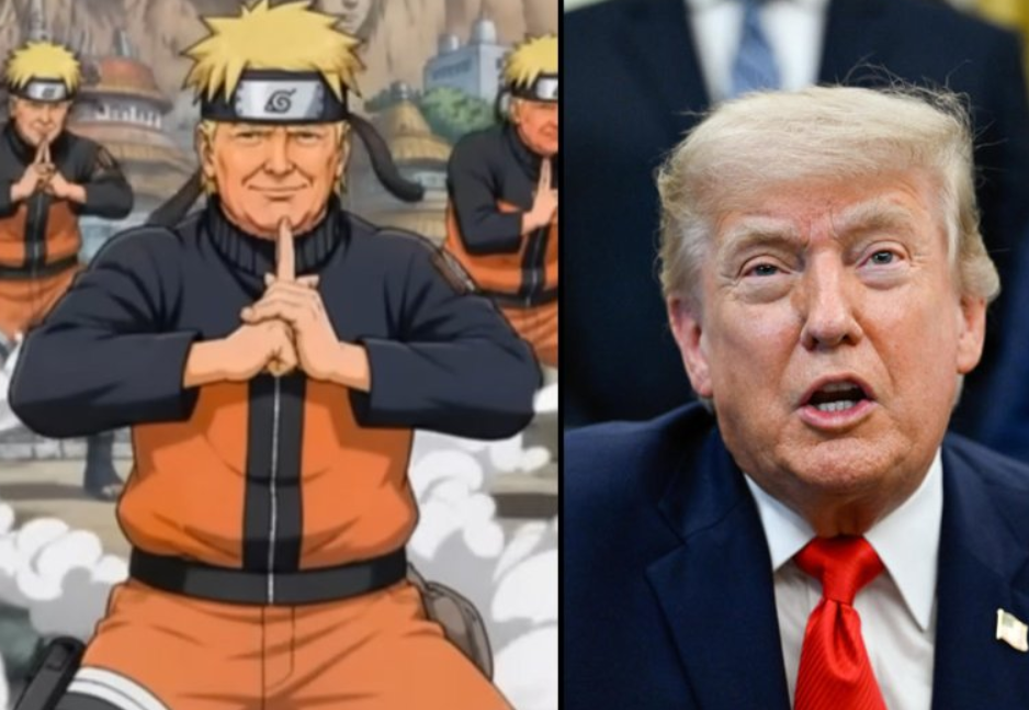 Trump AI Anime Posts