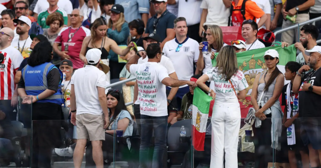 iran world cup protest