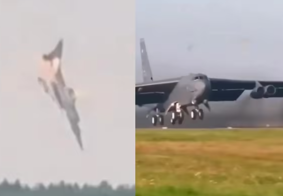B-52 Tu-22M3 Crash