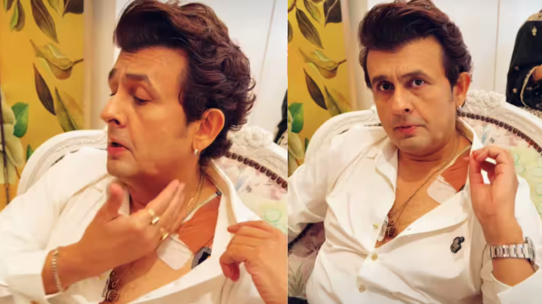 Sonu Nigam Pinched Nerves