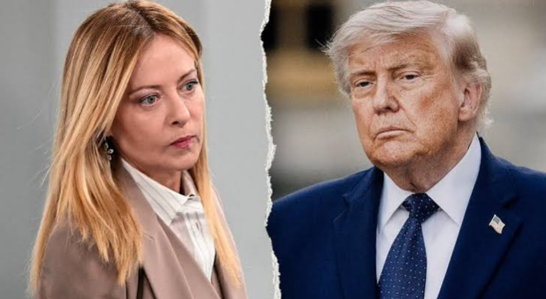 Trump Meloni Conflict