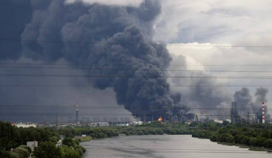 Moscow Oil Refinery Attack