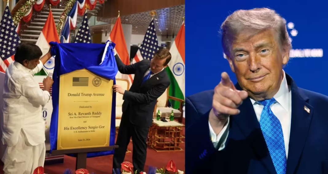 Donald Trump Avenue Hyderabad