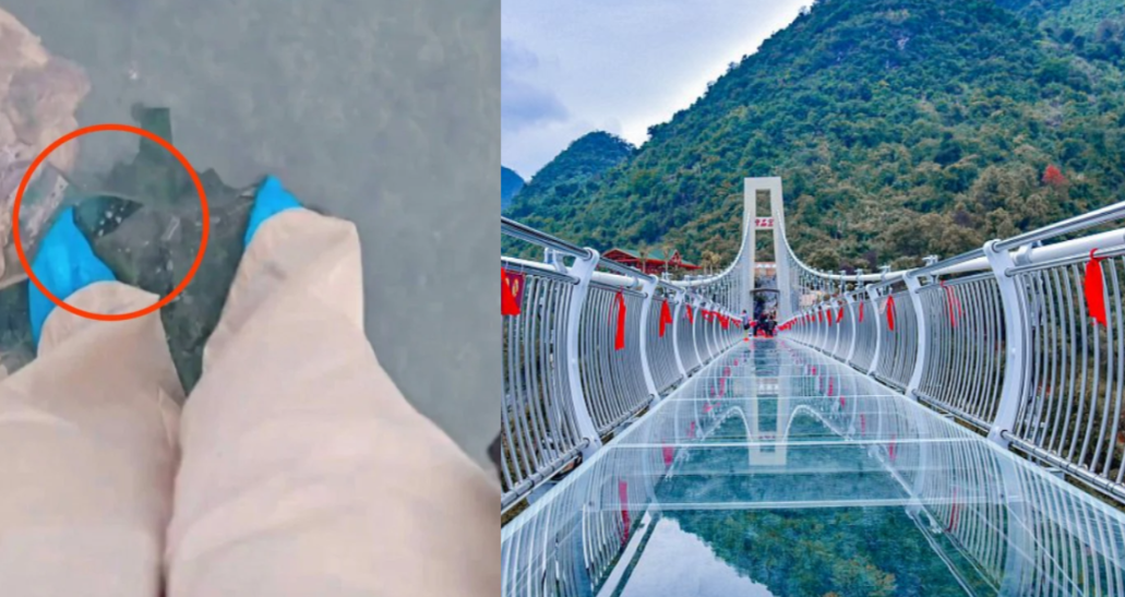 China Glass Bridge Crack
