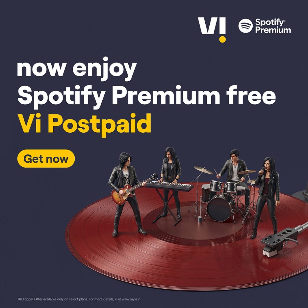 Vi Spotify premium offer 3 months free