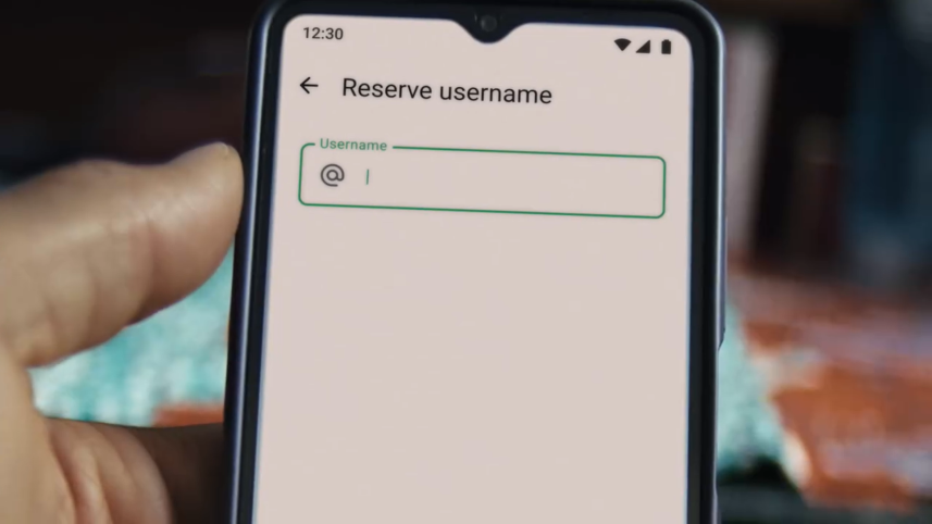 WhatsApp username reservation feature 2026
