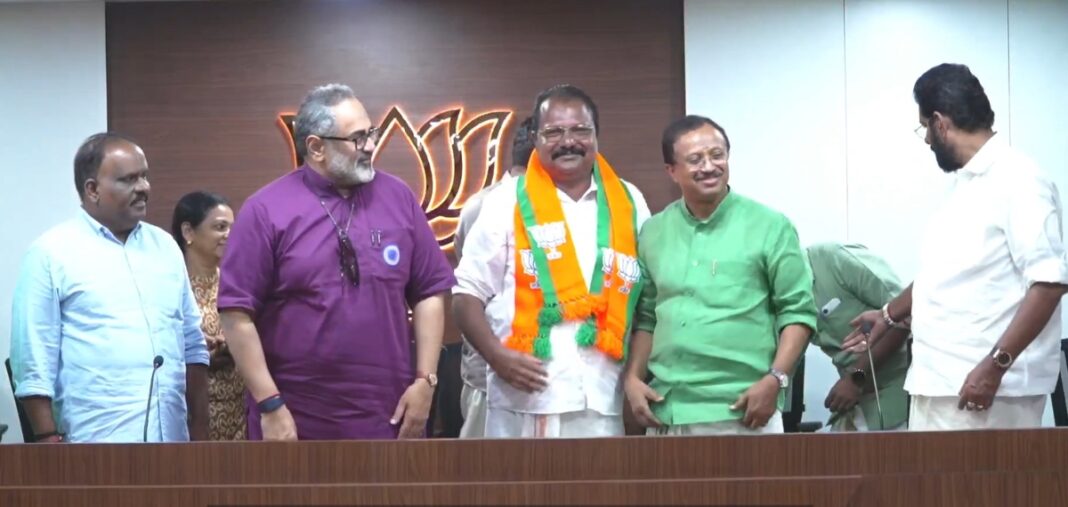 CPIM leader joins BJP