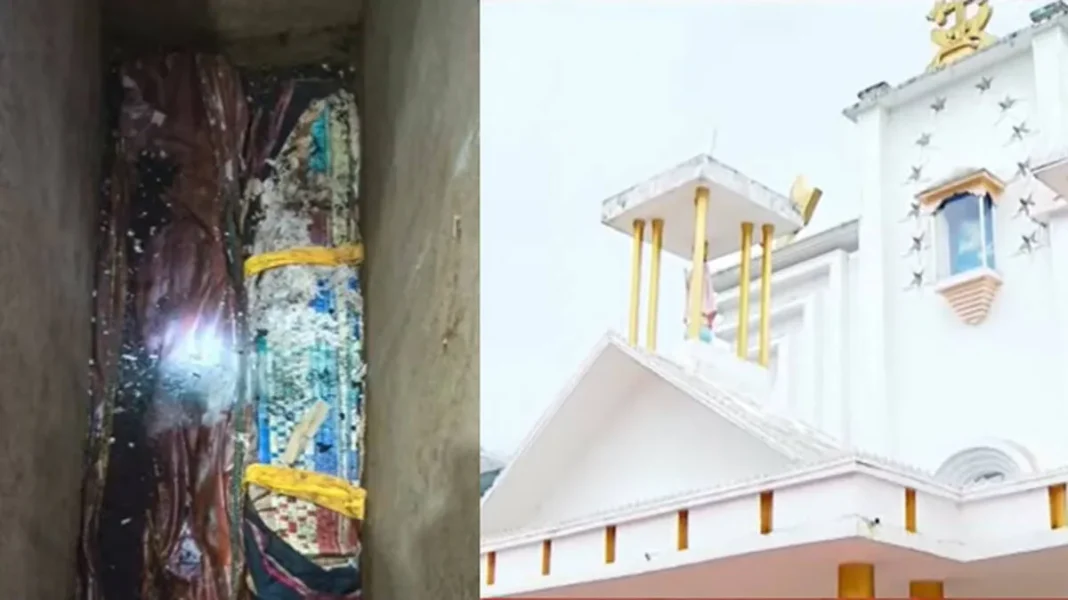 Vaniyapparathattu church grave mystery Kannur