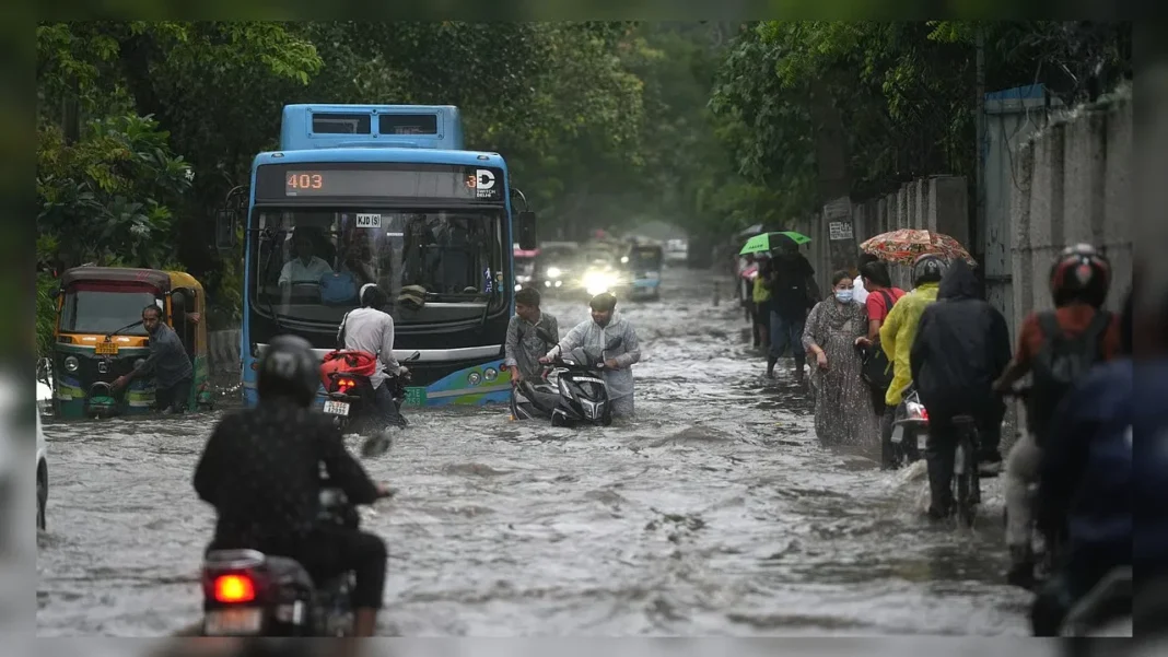 Delhi waterlogging monsoon DDA