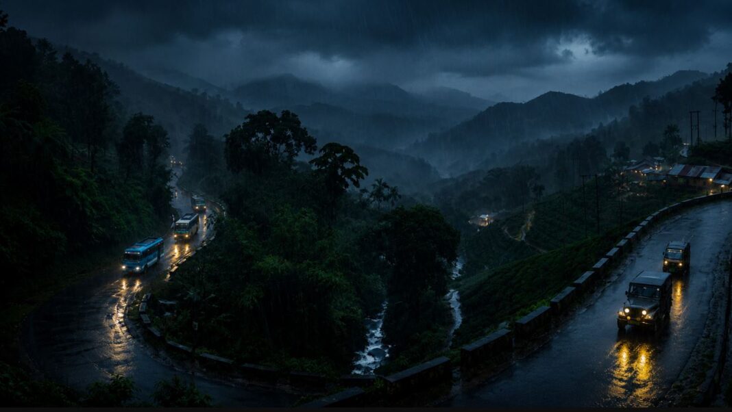 Idukki night travel ban