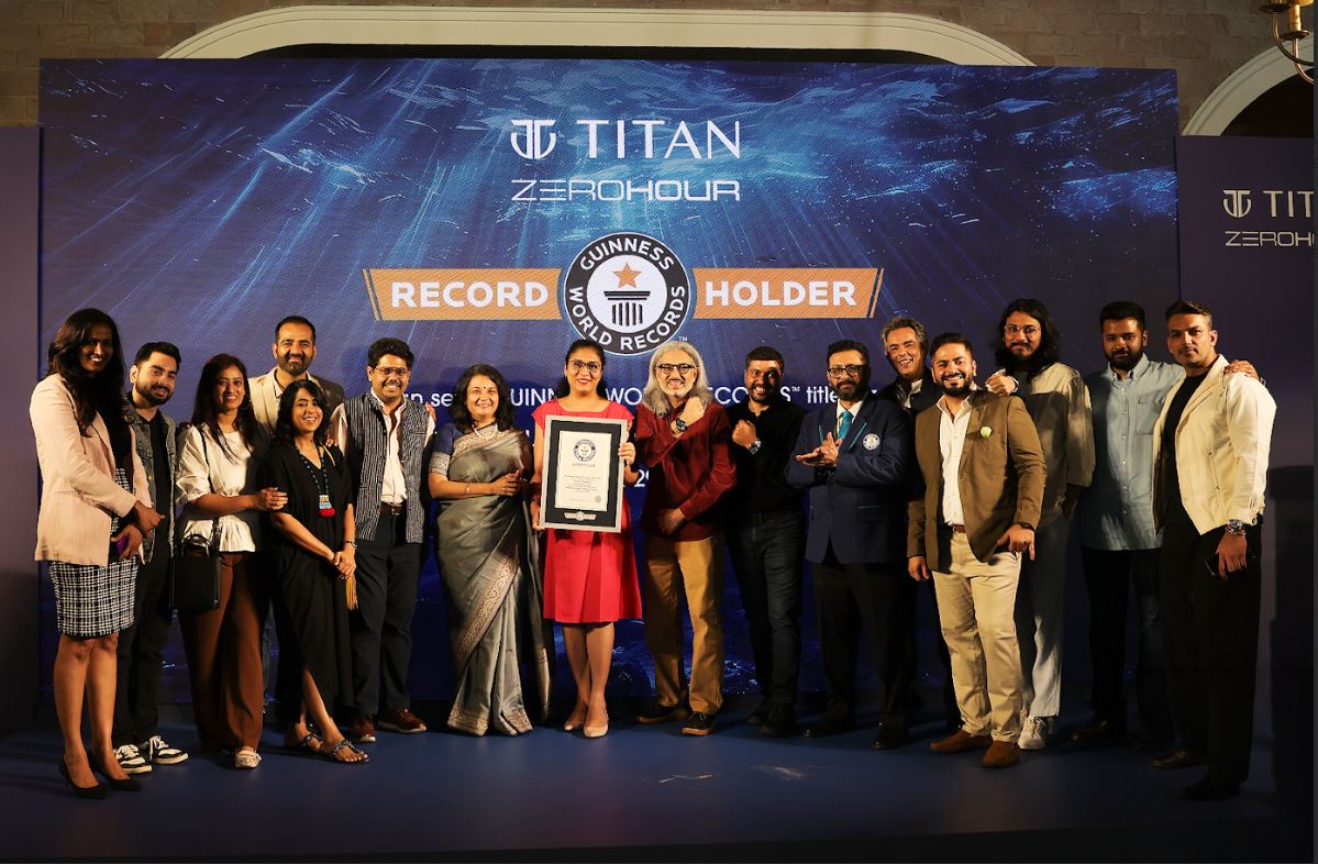 Titan Watches Guinness World Record