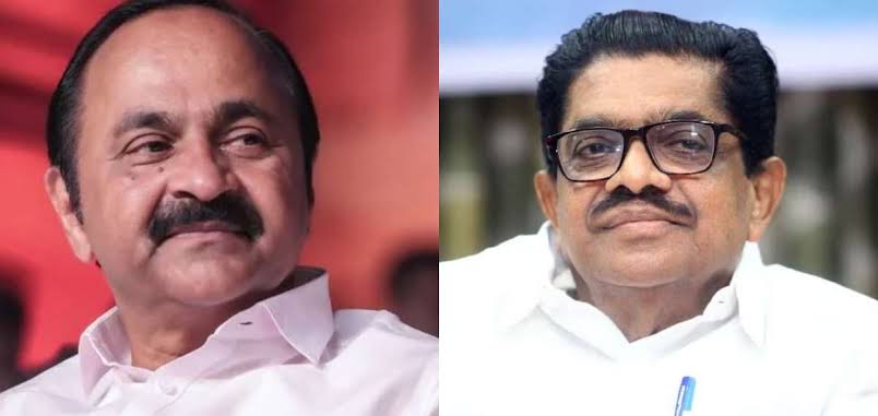 VM Sudheeran letter VD Satheesan
