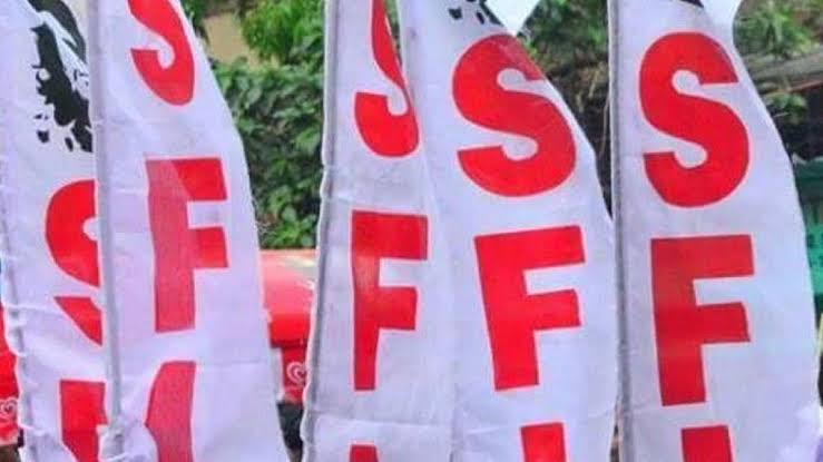 SFI Protest Dharmendra Pradhan Resign
