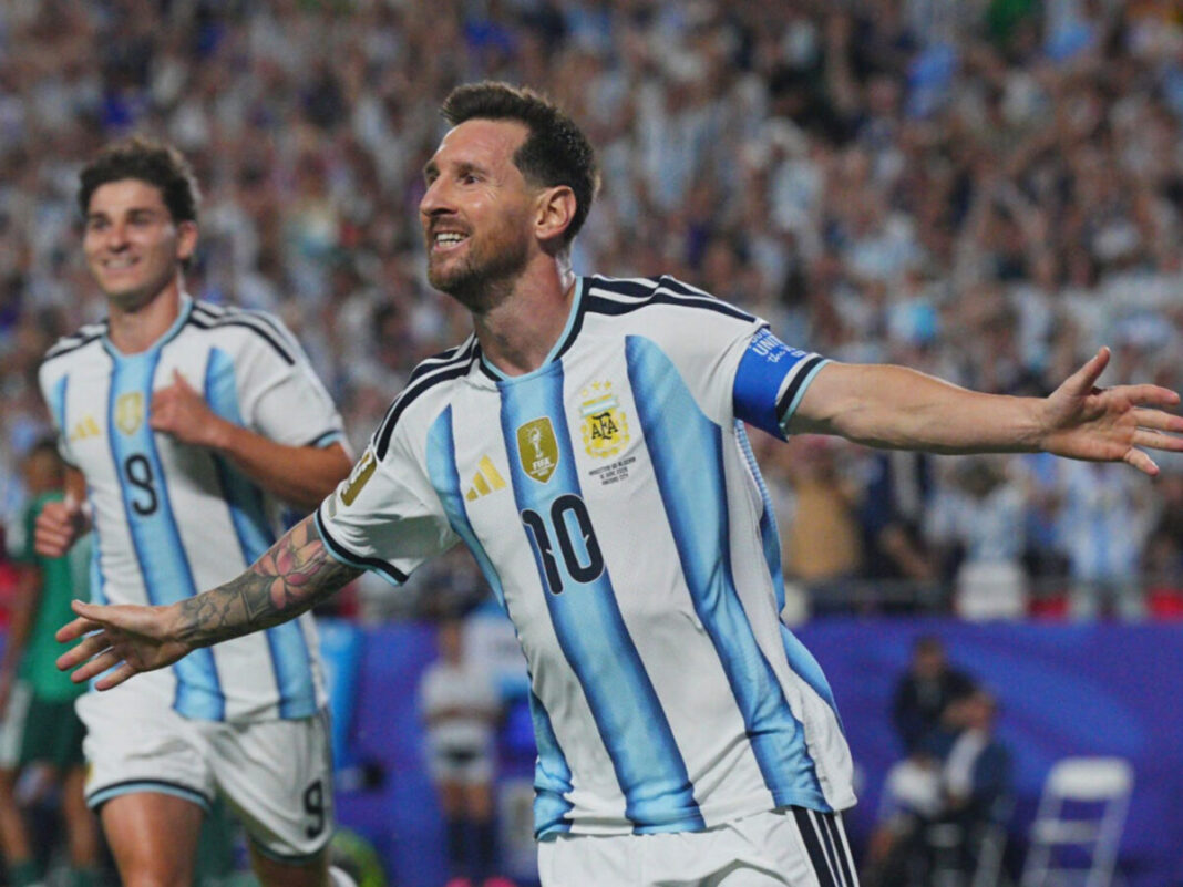 Lionel Messi 17th World Cup goal
