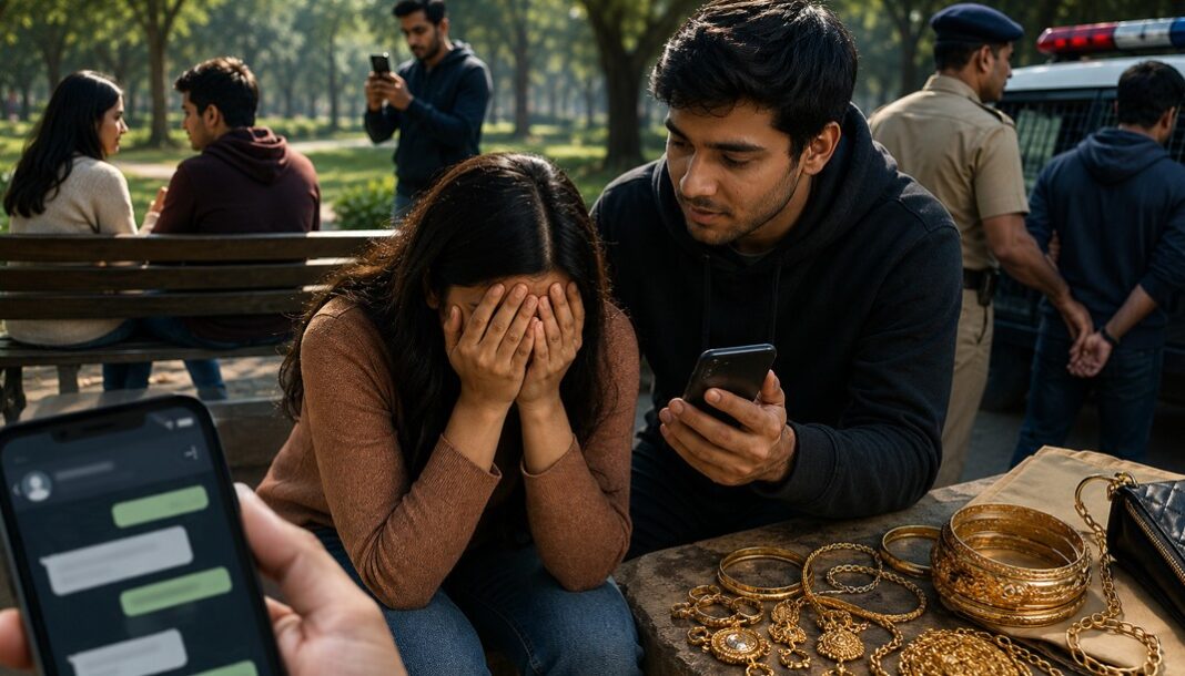 College student cheated gold cash