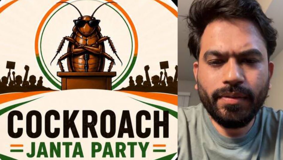 Cockroach Janata Party CJP Delhi protest