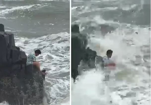 Goa beach accident