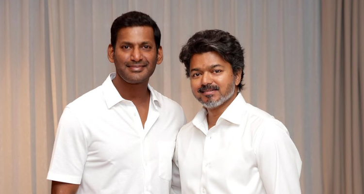 Actor Vishal meets Tamil Nadu CM Vijay