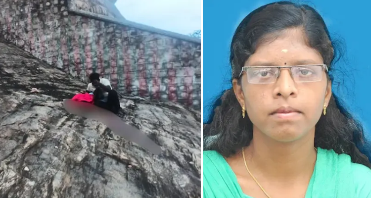 Chennai temple accident monkey attack tourist death