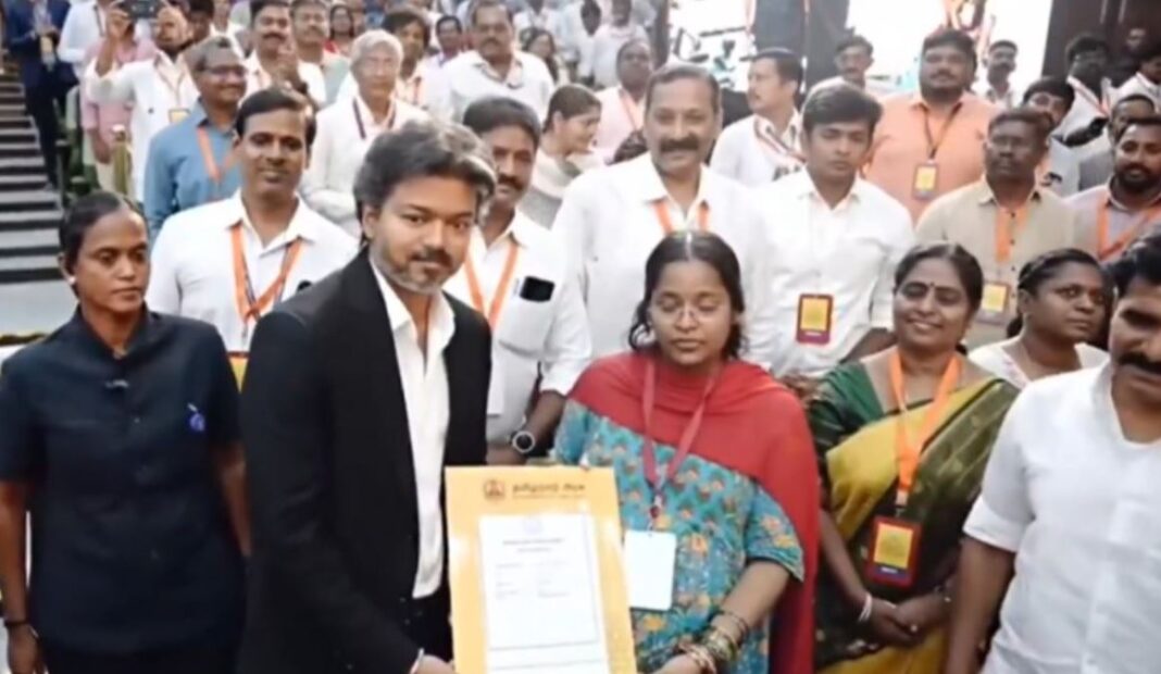 Tamil Nadu CM Vijay
