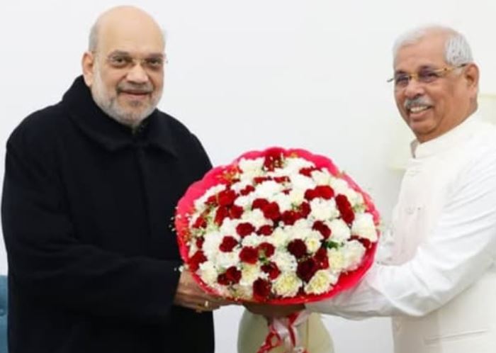 Kerala And Tamil Nadu Governor Meets Amit Shah